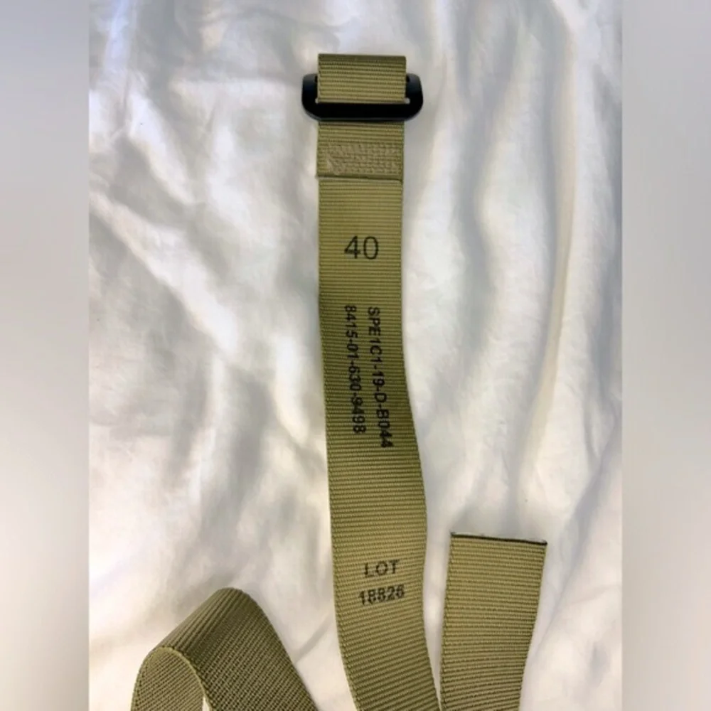 D02.3 DLA ADJUSTABLE Riggers Belt OCP green SIZE 40